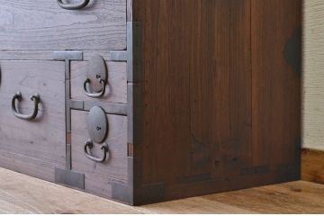 アンティーク家具　古民具　骨董　時代箪笥ローボード(ローチェスト)
