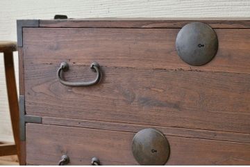 アンティーク家具　古民具　骨董　時代箪笥ローボード(ローチェスト)