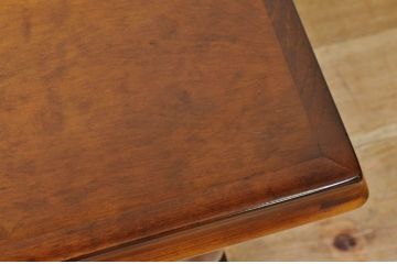 アンティーク家具　1970〜80年代飛騨産業キツツキマークセンターテーブル小