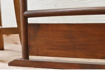 フック付き折り畳み式アンティーク衣桁