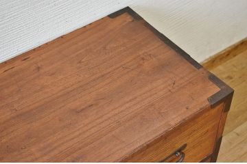 アンティーク家具　ジャンク品!時代箪笥ローボード(ローチェスト)1