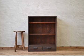 アンティーク家具　小振りなアンティーク飾り棚