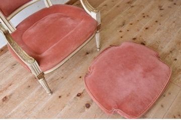 中古　アンティーク調　アームチェア1脚2