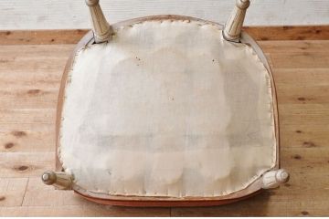 中古　アンティーク調　アームチェア1脚2