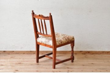アンティーク家具　メーカー不明　作りの良いデスクチェア(椅子、イス)