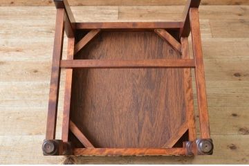 アンティーク家具　メーカー不明　作りの良いデスクチェア(椅子、イス)