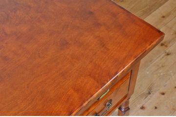 アンティーク家具　メーカー不明　作りの良いデスク(机、在宅ワーク、在宅用テーブル)