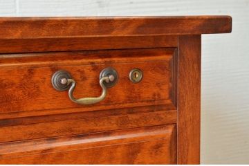 アンティーク家具　メーカー不明　作りの良いデスク(机、在宅ワーク、在宅用テーブル)