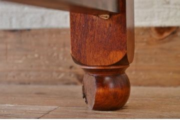 アンティーク家具　メーカー不明　作りの良いデスク(机、在宅ワーク、在宅用テーブル)