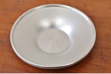 アンティーク家具　○大正昭和初期　錦製品3点セット　高山錫器　茶托