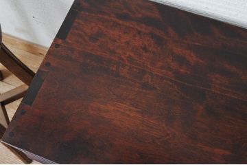 中古　北海道民芸家具1　小ぶりなチェスト