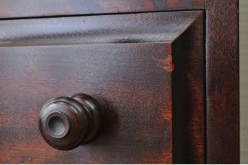 中古　北海道民芸家具1　小ぶりなチェスト