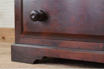 中古　北海道民芸家具1　小ぶりなチェスト