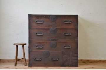 アンティーク家具　古民具　骨董　時代箪笥ローボード(ローチェスト)2