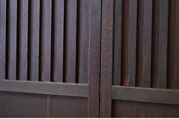古民具　骨董　時代無双帯戸4枚セット