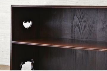 アンティーク家具　古民具　骨董　三方桑材の上質な飾り棚(箪笥)