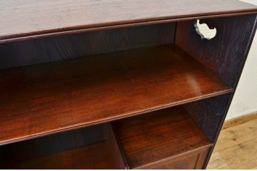 アンティーク家具　古民具　骨董　三方桑材の上質な飾り棚(箪笥)