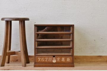 小振りなアンティーク糸ケース