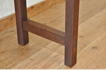 アンティーク家具　★古い木のシンプルなアンティーク作業台(テーブル)2