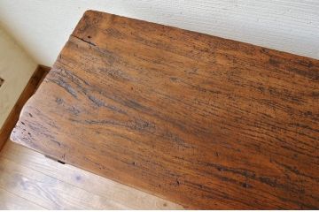 アンティーク家具　★古い木のシンプルなアンティーク作業台(テーブル)9