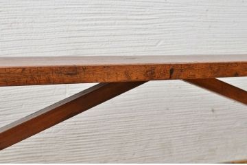 アンティーク家具　★古い木のアンティークベンチ(長椅子)