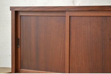 アンティーク家具　古民具　骨董　前面欅!両面引き出し収納棚
