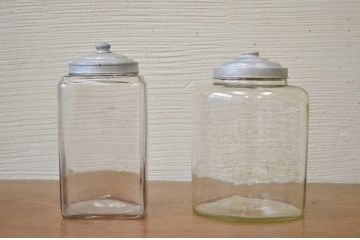 アンティーク瓶(ガラスビン)2個セット