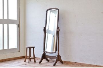 ★中古　マルニ製姿見(ミラー、鏡)