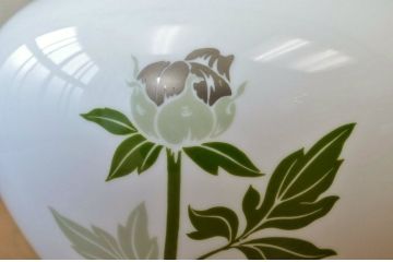 中古!大倉陶園花瓶2点セット(ブルーローズ)