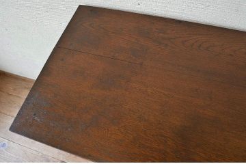 アンティーク家具　可愛いデザイン!ダイヤガラスアンティーク収納棚
