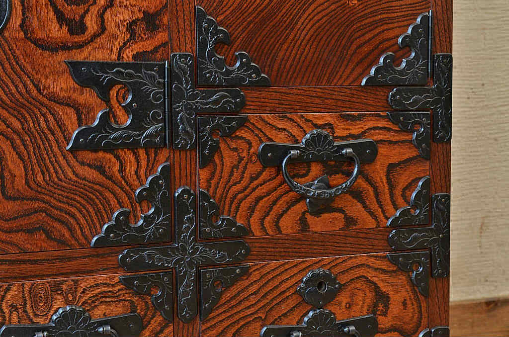 中古　伝統工芸　岩谷堂小箪笥