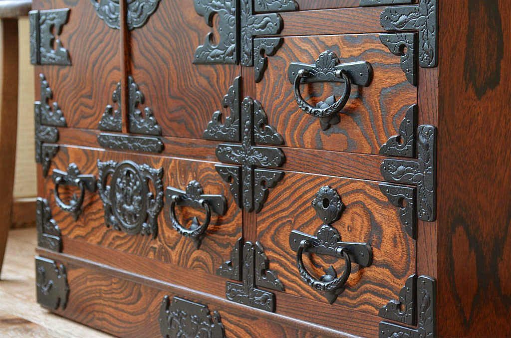 中古　伝統工芸　岩谷堂小箪笥