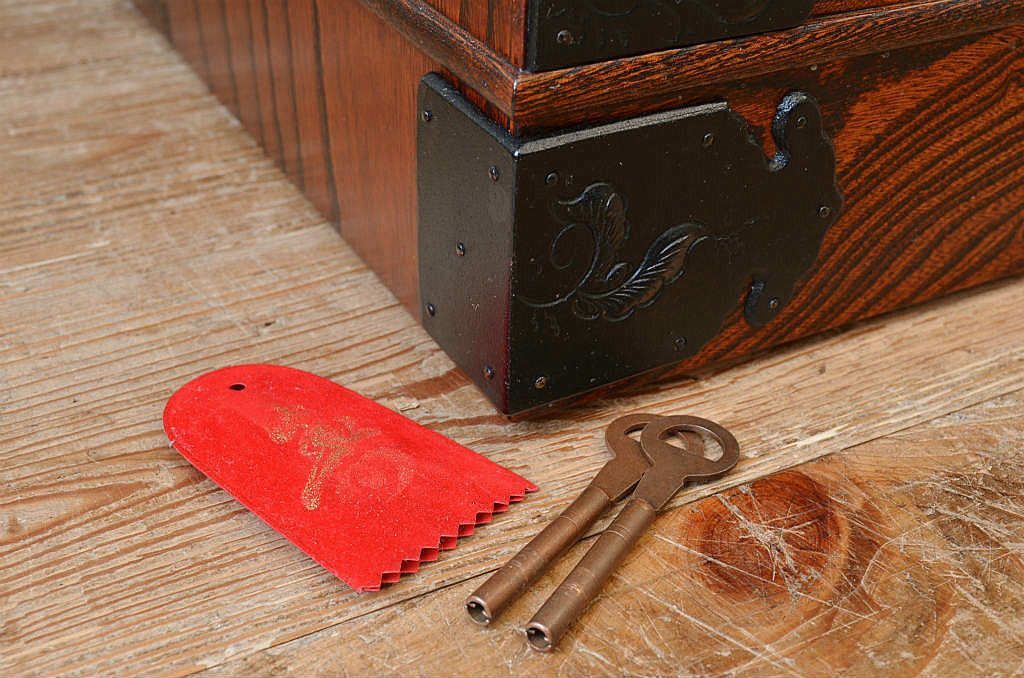 中古　伝統工芸　岩谷堂小箪笥