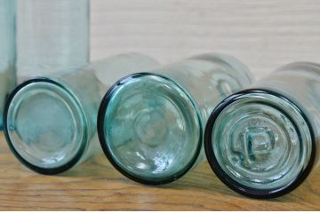 古いガラス瓶9本セット(アンティーク)1