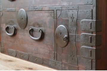 アンティーク家具　古民具　骨董　時代箪笥ローボード1