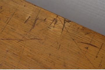 アンティーク家具　★1960〜70年代　古い工場の作業台3　(テーブル、机)