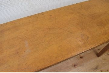 アンティーク家具　★1960〜70年代　古い工場の作業台5　(テーブル、机)