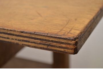 アンティーク家具　★1960〜70年代　古い工場の作業台5　(テーブル、机)