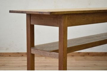 アンティーク家具　★1960〜70年代　古い工場の作業台8　(テーブル、机)