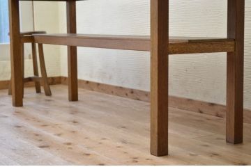 アンティーク家具　★1960〜70年代　古い工場の作業台8　(テーブル、机)