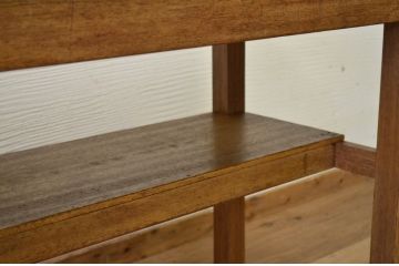 アンティーク家具　★1960〜70年代　古い工場の作業台8　(テーブル、机)