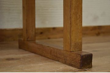 アンティーク家具　★1960〜70年代　古い工場の作業台9　(テーブル、机)