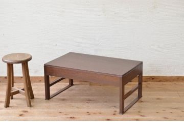 アンティーク家具　引き出し付きアンティーク文机(テーブル)2