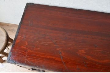 アンティーク家具　ジャンク品!使い込まれた時代箪笥ローボード(ローチェスト)