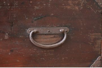 アンティーク家具　ジャンク品!使い込まれた時代箪笥ローボード(ローチェスト)
