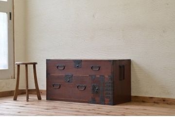 極上美品!江戸〜明治　美しい時代箪笥ローボード