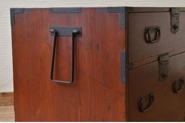極上美品!江戸〜明治　美しい時代箪笥ローボード