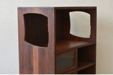 アンティーク家具　珍品!変わり型アンティーク収納棚