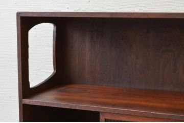 アンティーク家具　珍品!変わり型アンティーク収納棚