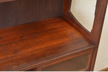 アンティーク家具　珍品!変わり型アンティーク収納棚